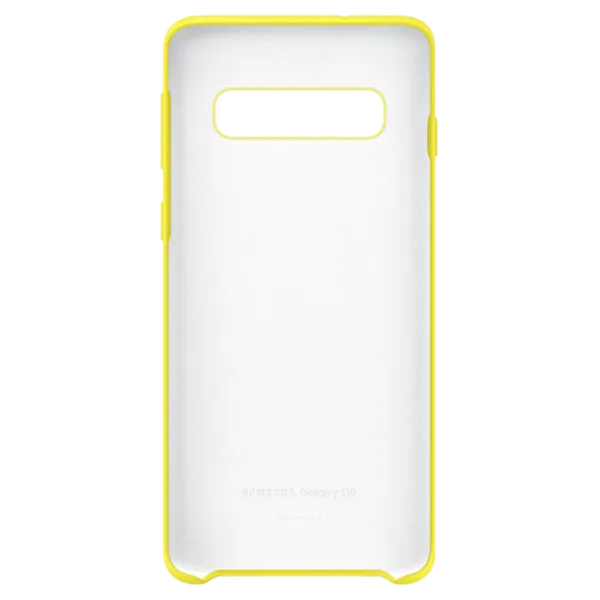 Чехол для смартфона Samsung Galaxy S10 Samsung/ Back/ TPU/ Желтый photo 4