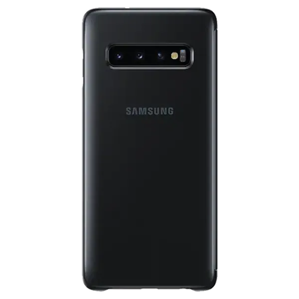 Чехол для смартфона Samsung Galaxy S10 Samsung/ Flip Cover View/ PU/ Черный photo 2