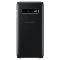 Чехол для смартфона Samsung Galaxy S10 Samsung/ Flip Cover View/ PU/ Черный photo 2