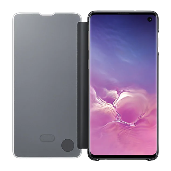Чехол для смартфона Samsung Galaxy S10 Samsung/ Flip Cover View/ PU/ Черный photo 3