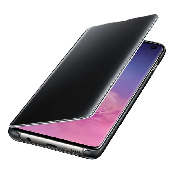 Чехол для смартфона Samsung Galaxy S10 Samsung/ Flip Cover View/ PU/ Черный photo 4