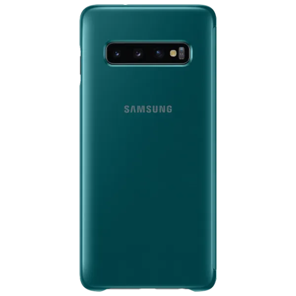 Чехол для смартфона Samsung Galaxy S10 Samsung/ Flip Cover View/ PU/ Зелёный photo 2