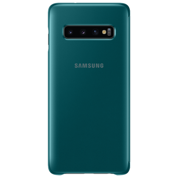 Чехол для смартфона Samsung Galaxy S10 Samsung/ Flip Cover View/ PU/ Зелёный photo 2