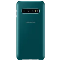 Чехол для смартфона Samsung Galaxy S10 Samsung/ Flip Cover View/ PU/ Зелёный photo 2