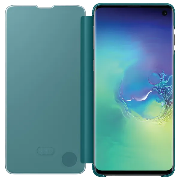 Чехол для смартфона Samsung Galaxy S10 Samsung/ Flip Cover View/ PU/ Зелёный photo 3