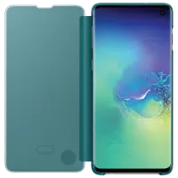 Чехол для смартфона Samsung Galaxy S10 Samsung/ Flip Cover View/ PU/ Зелёный photo 3