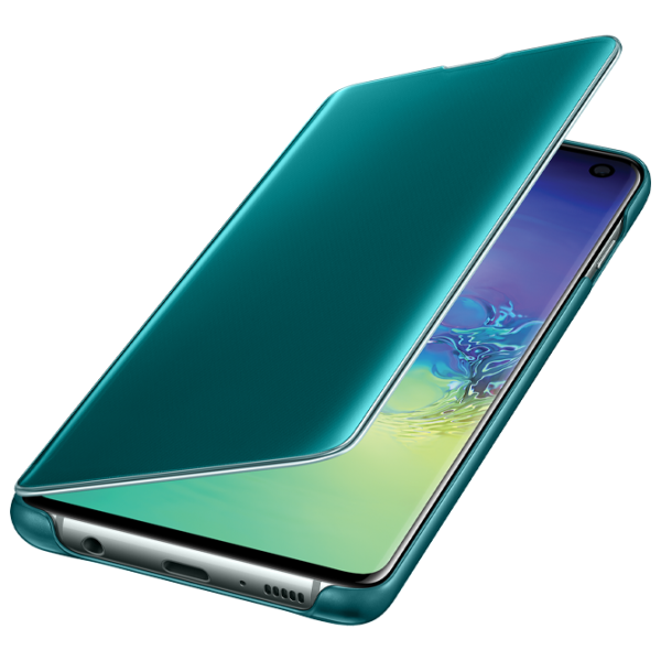 Чехол для смартфона Samsung Galaxy S10 Samsung/ Flip Cover View/ PU/ Зелёный photo 4