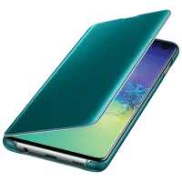 Чехол для смартфона Samsung Galaxy S10 Samsung/ Flip Cover View/ PU/ Зелёный photo 4