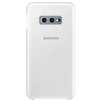 Чехол для смартфона Samsung Galaxy S10e Samsung/ LED Flip Wallet/ PU/ Белый photo 2