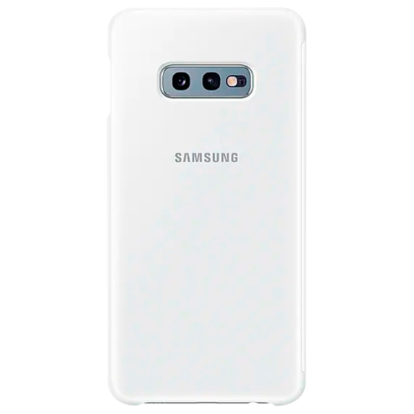 Чехол для смартфона Samsung Galaxy S10e Samsung/ Flip Cover View/ PU/ Белый photo 2