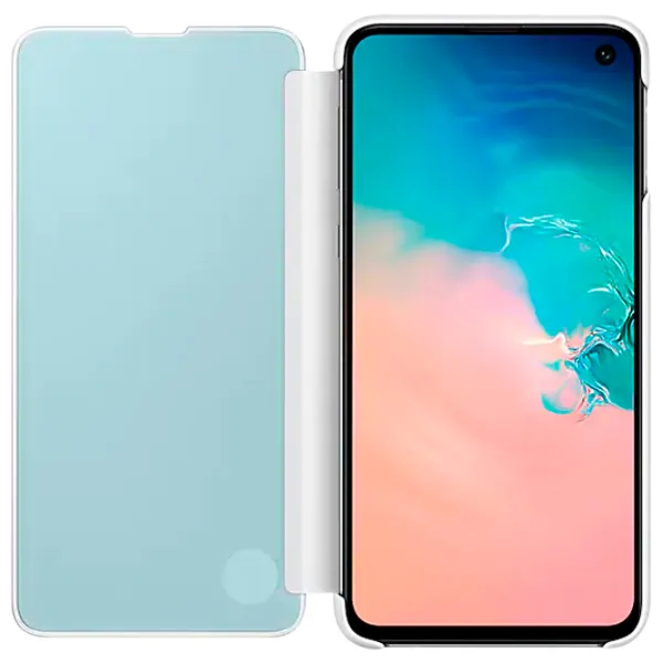 Чехол для смартфона Samsung Galaxy S10e Samsung/ Flip Cover View/ PU/ Белый photo 4