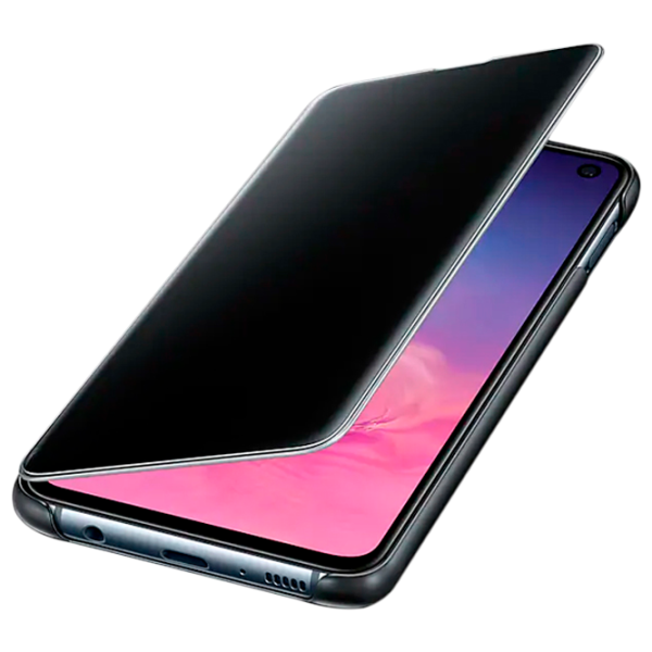 Чехол для смартфона Samsung Galaxy S10e Samsung/ Flip Cover View/ PU/ Черный photo 2