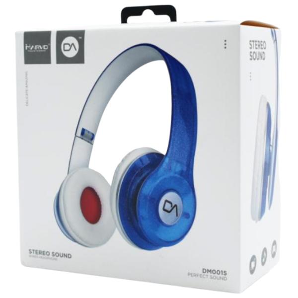 Căști Marvo HP-909 Blue Cu fir/ Personal photo 5 Căști Marvo HP-909 Blue Cu fir/ Personal photo 5