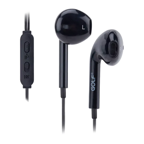 Наушники Golf M1 Control Earphone Черный Проводная/ Персональный photo 5