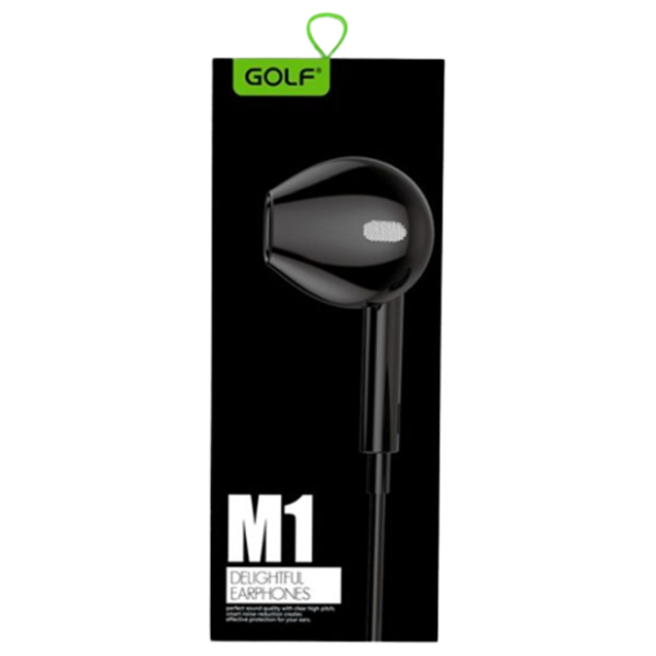 Наушники Golf M1 Control Earphone Черный Проводная/ Персональный photo 6