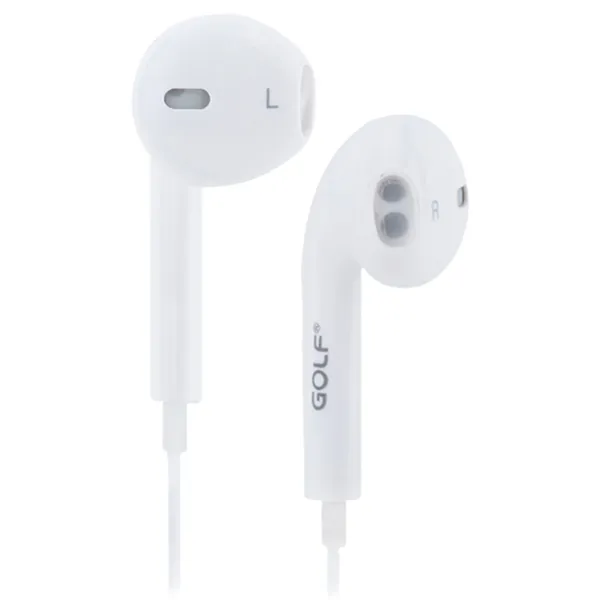 Наушники Golf M1 Control Earphone Белый Проводная/ Персональный photo 2