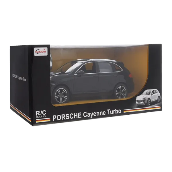 Машинка Rastar Porsche Cayenne Turbo 10 км/ ч/ Черный photo 5