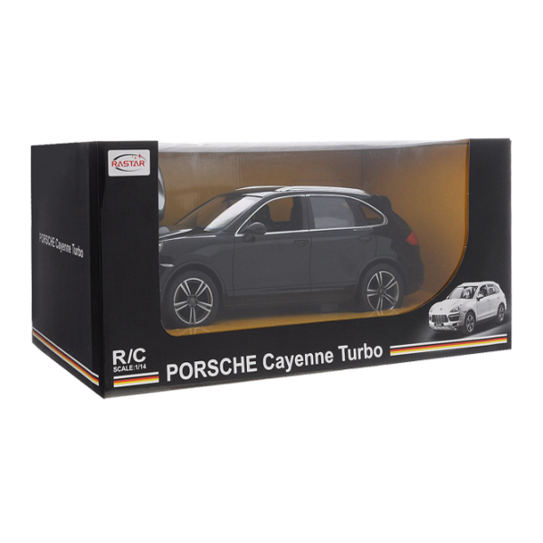 Машинка Rastar Porsche Cayenne Turbo 10 км/ ч/ Черный photo 5