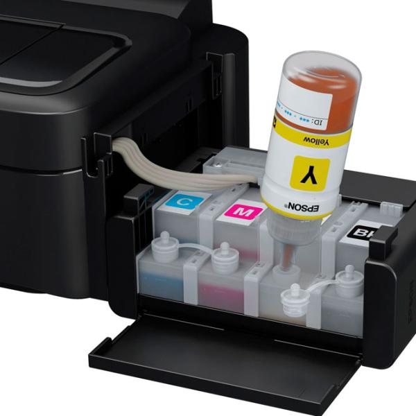 Принтер Epson EcoTank L312 Струйный / Цветная / Черный photo 4