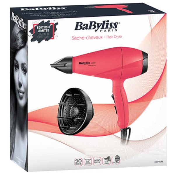 Uscător de păr Babyliss 6604DPE 2000 W / Pink photo 5