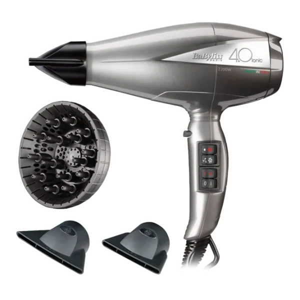 Uscător de păr Babyliss 6675E 2200 W / Silver photo 2 Uscător de păr Babyliss 6675E 2200 W / Silver photo 2