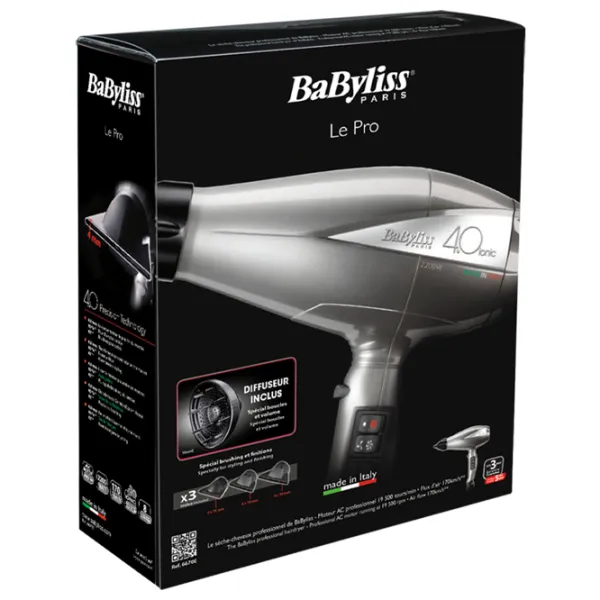Uscător de păr Babyliss 6675E 2200 W / Silver photo 4 Uscător de păr Babyliss 6675E 2200 W / Silver photo 4