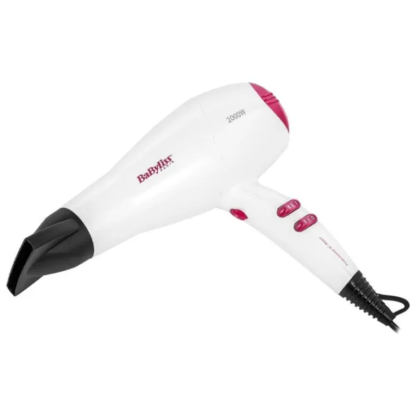 Uscător de păr Babyliss D414PE 2000 W / White photo 3