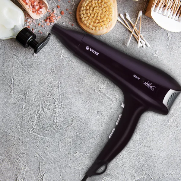 Uscător de păr Vitek VT-2249 2200 W / Violet photo 6