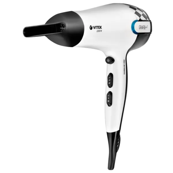 Uscător de păr Vitek VT-2299 2200 W / White photo 2