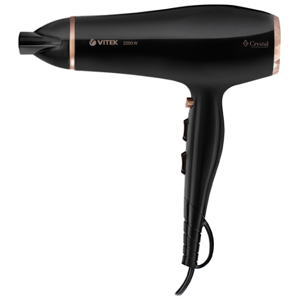Uscător de păr Vitek VT-8205 2200 W / Black photo 2