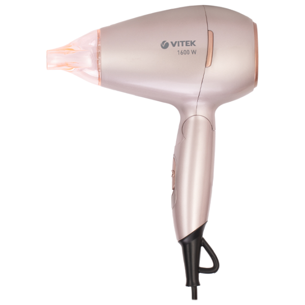 Uscător de păr Vitek VT-8213 1600 W / Gold photo 2