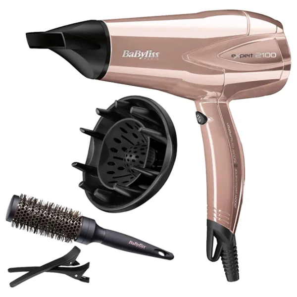 Uscător de păr Babyliss D322RWE 2100 W / Pink photo 2