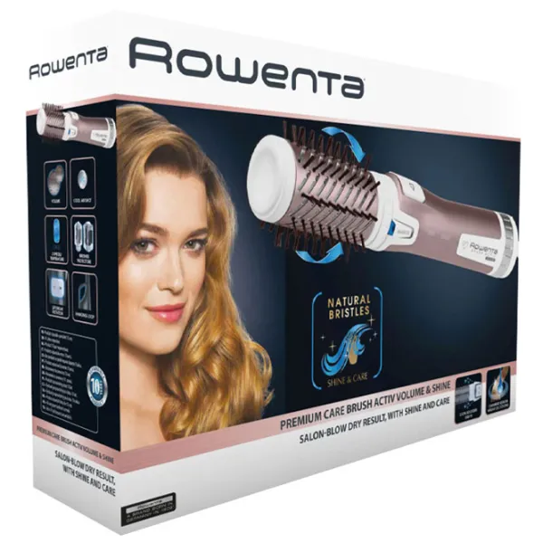 Фен-щетка Rowenta CF 9540 1000 Вт/ Розовый photo 6
