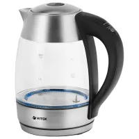 Ceainic electric Vitek VT-7047 1.8l / Ascuns / Inox photo 2
