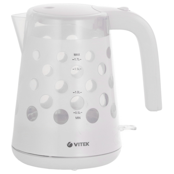 Ceainic electric Vitek VT-7048 1.7l / Ascuns / White photo 3