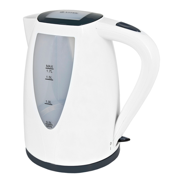 Ceainic Electric Vitek VT-7014 1.7 l/ Închis/ White photo 3