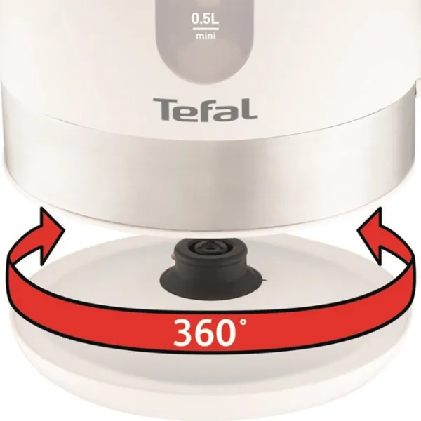 Ceainic electric Tefal KO330130 1.7l / Ascuns / White photo 5
