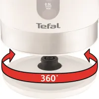 Электрочайник Tefal KO330130 1.7л / Скрытый / Белый photo 5