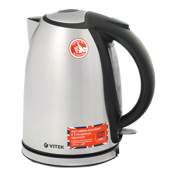 Ceainic electric Vitek VT-1169 1.8l / Ascuns / Inox photo 4