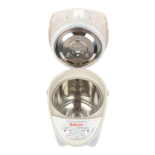 Thermo Pot Electric Saturn ST-EK8032 New 3 l/ Ascuns spirală/ Inox Silver photo 2