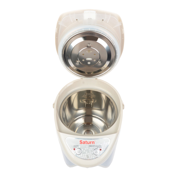 Thermo Pot Electric Saturn ST-EK8032 New 3 l/ Ascuns spirală/ Inox Silver photo 2