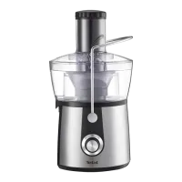 Storcator de fructe Tefal ZE550D38 800 W/ Inox Black photo 2