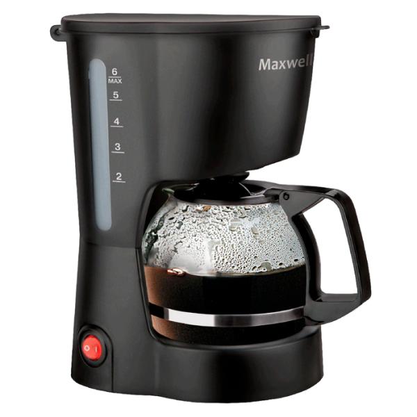 Кофеварка Maxwell MW-1657 Капельная/ 0.6 л/ Черный photo 6