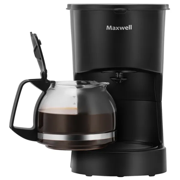 Кофеварка Maxwell MW-1657 Капельная/ 0.6 л/ Черный photo 7