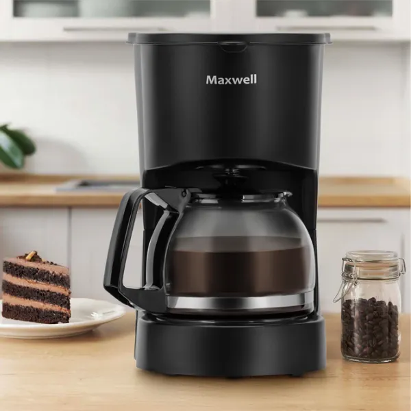 Кофеварка Maxwell MW-1657 Капельная/ 0.6 л/ Черный photo 11