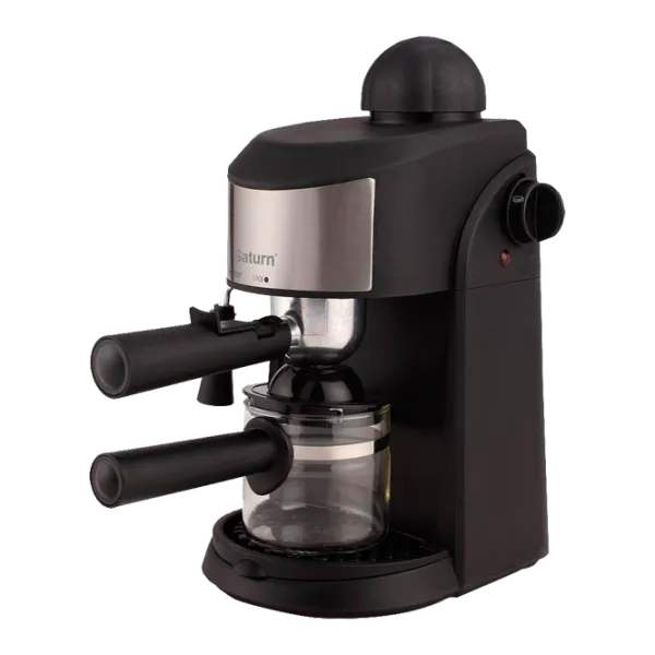 Кофеварка Saturn ST-CM7053 Рожковая/ 0.24 л/ Черный photo 4