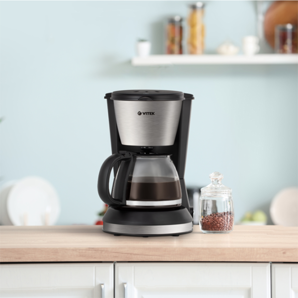 Cafetieră Vitek VT-1506 Cu picurare/ 0.7 l/ Black photo 6