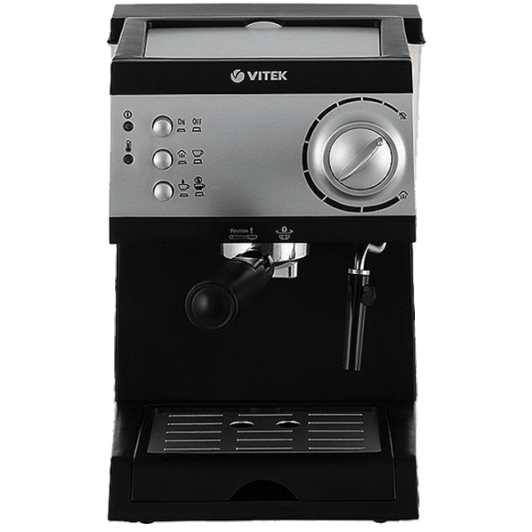 Espressor Vitek VT-1511 Рожковая / 1.5 л / Черный photo 2