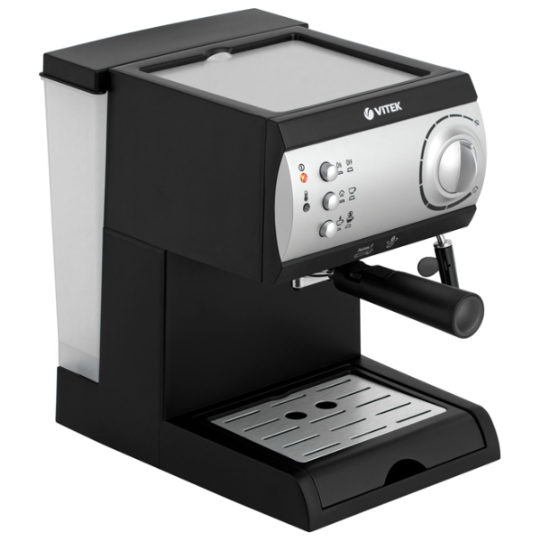 Espressor Vitek VT-1511 Рожковая / 1.5 л / Черный photo 5