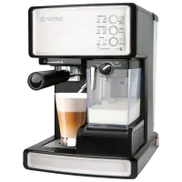 Espressor Vitek VT-1514 Рожковая / 1.65 л / Черный photo 3